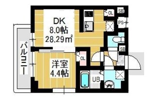 ＶＥＲＤＥ北松戸の物件間取画像